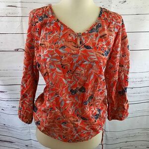 Lucky Brand Flowy Boho Blouse